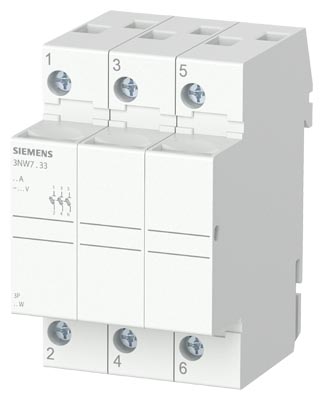 3NW7033 SENTRON Kartuş Sigorta Yuvası 32A 3P 10X38 MM