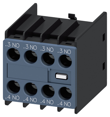 3RH2911-1FA40 auxiliary switch, on the front