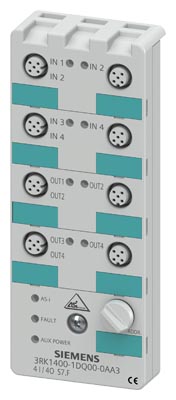 3RK1400-1DQ00-0AA3 AS-I K60 SLAVE 4DI/4DO