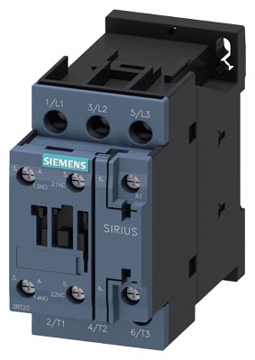 3RT2026-1AP00 SIRIUS KONTAKTÖR 11KW 25A 1NO+1NC 230V AC S0