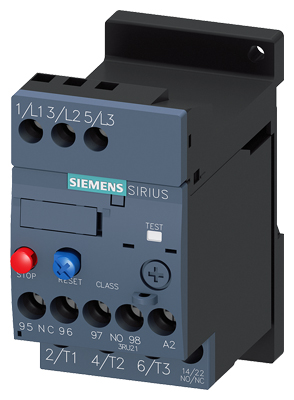 SIEMENS 3RU2116-1CB1 Termik Röle; Faz Koruma