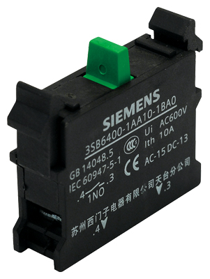 3SB6400-1AA10-1BA0 SIEMENS KONTAK BLOĞU 1NO
