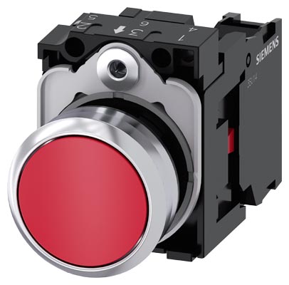 3SU1150-0AB20-1CA0 Kırmızı Metal Buton