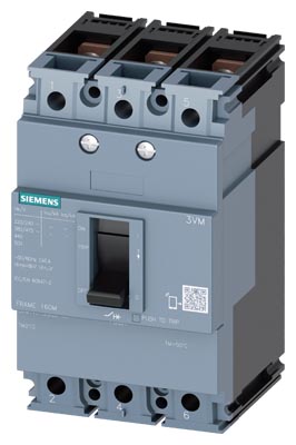 SIEMENS 3VM1116-3ED32-0AA0 Kompakt Şalter 160A 25KA 3P