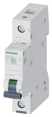 SIEMENS 5SL6103-7 Miniature Circuit Breaker 3A 1P