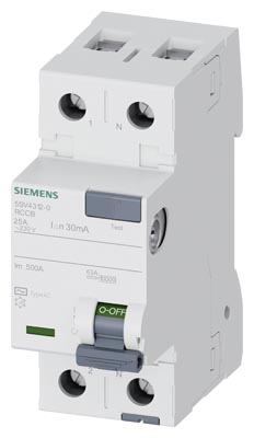 5SV4312-0 Kaçak Akım 25A 30mA 230V
