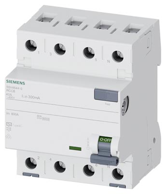 5SV4644-0 Kaçak Akım 40A 300mA 400V