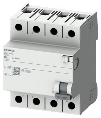 SIEMENS 5SV5644-6 KAÇAK AKIM KORUMA RÖLESİ