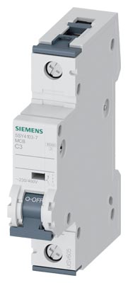 5SY4103-7 Miniature Circuit Breaker 1-pole 10kA