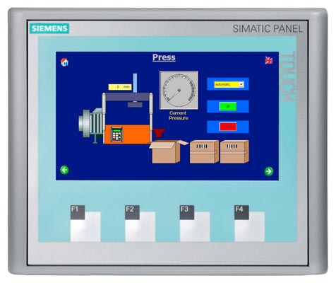 SIEMENS 6AV6642-0BD01-3AX0 TP177B DP/PN, 256 renk, 4.3” TFT dokunmatik ekran