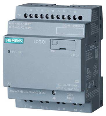 6ED1052-2CC08-0BA2 LOGO! 24V/24V/24V 8DI(4AI)/4DQ