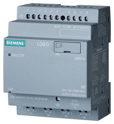 6ED1052-2FB08-0BA1 LOGO! 115V/230V/RELAY 8DI/4DQ
