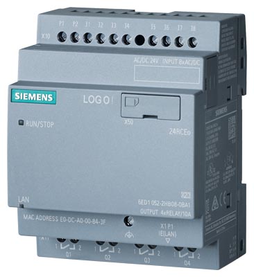 6ED1052-2HB08-0BA1 LOGO! 24VDC/24VAC/RELAY 8DI/4DQ