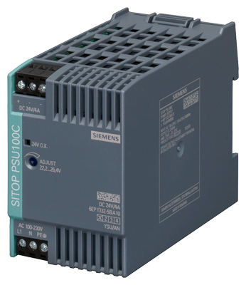 SIEMENS 6EP1332-5BA10 SITOP PSU100C 24V DC / 4A