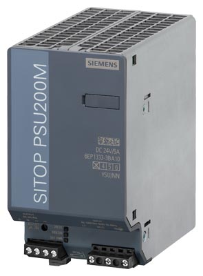 6EP1333-3BA10 STOP PSU200M 24V DC / 5A 1AC