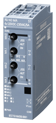 6ES7132-6MD00-0BB1 SIMATIC ET 200SP RQ NO-MA 4 x 120V DC 230V AC / 5A ST
