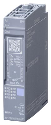 6ES7134-6FF00-0AA1 ET 200SP AI 8 x U BA
