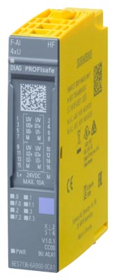 SIEMENS 6ES7136-6AB00-0CA1 ET 200SP F-AI 4 x U HF