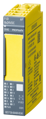 6ES7136-6BA00-0CA0 ET 200SP F-DI 8x 24V DC HF