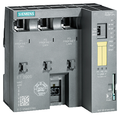 6ES7151-8FB01-0AB0 SIMATIC DP IM151-8F PN/DP CPU FOR ET200S