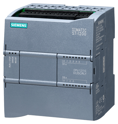 6ES7211-1HE40-0XB0 S7-1200 CPU 1211C DC/DC/RELAY (6DI 4DQ 2AI)