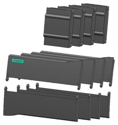 6ES7291-1AB30-0XA0 S7-1200 FONT FLAPS 1214 (4 units each)