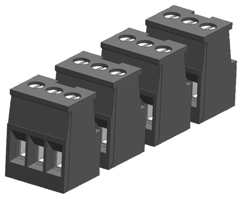 6ES7292-1BC30-0XA0 S7-1200 TERMINAL BLOCK 3 SCREW 4 UNITS