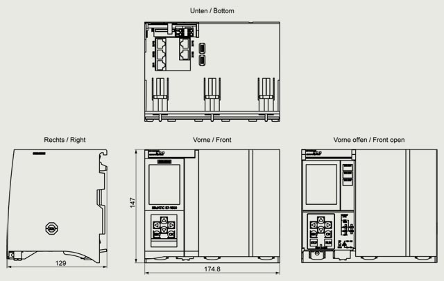 6ES7517-3FQ10-0AB0 S7-1500F CPU 1517F-3 PN/DP