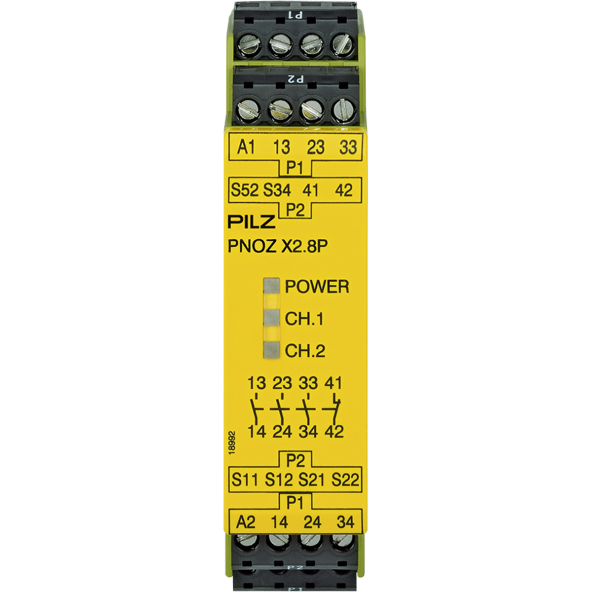 Pilz 777301 PNOZ X2.8P 24VACDC Güvenlik Rölesi