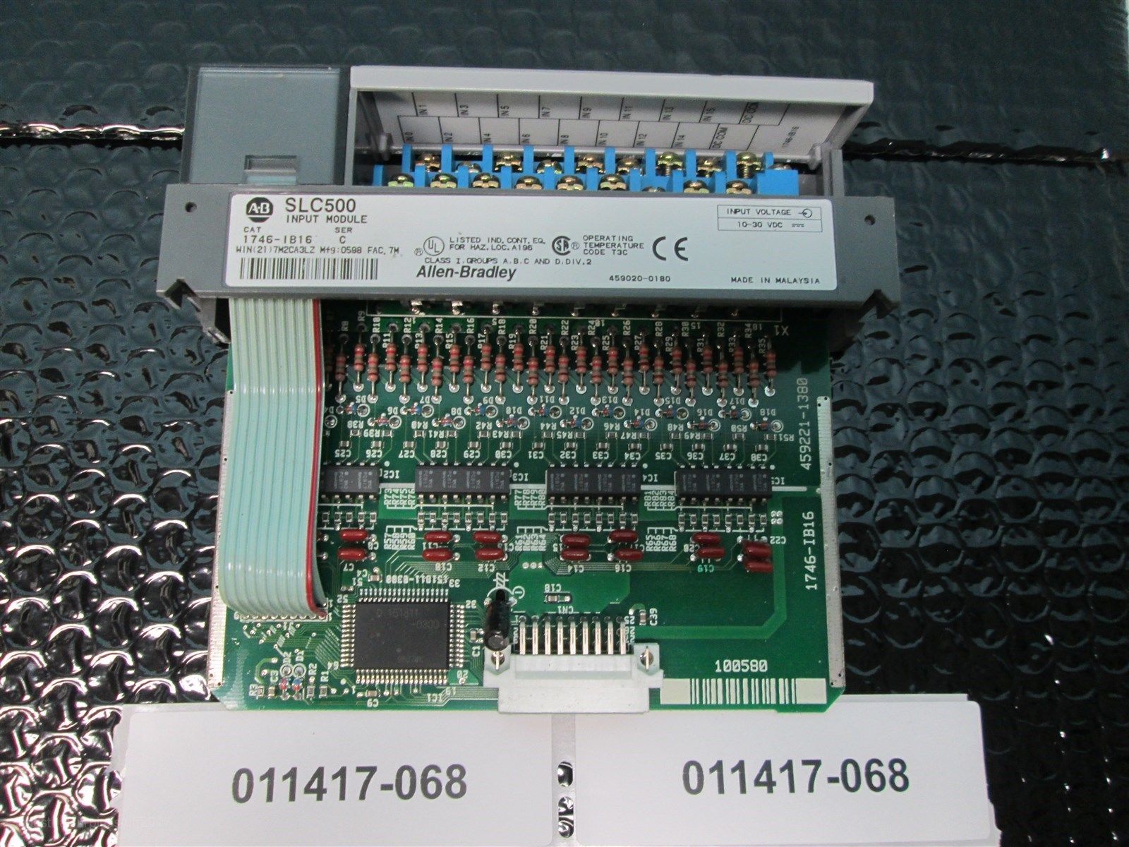 Allen Bradley 1746ib16, Slc 500 Input Module