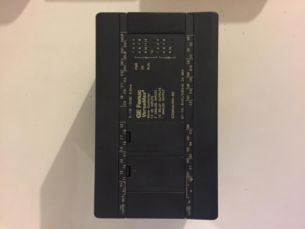 Ge Fanuc Versamax Micro Controller Ic200ual004bd Cpu