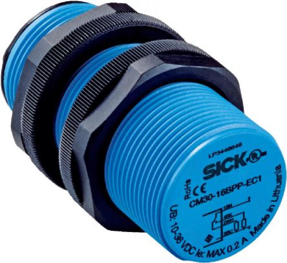 Sick CM3016BPPEC1 - PNP Sensör, IP68, 30mm