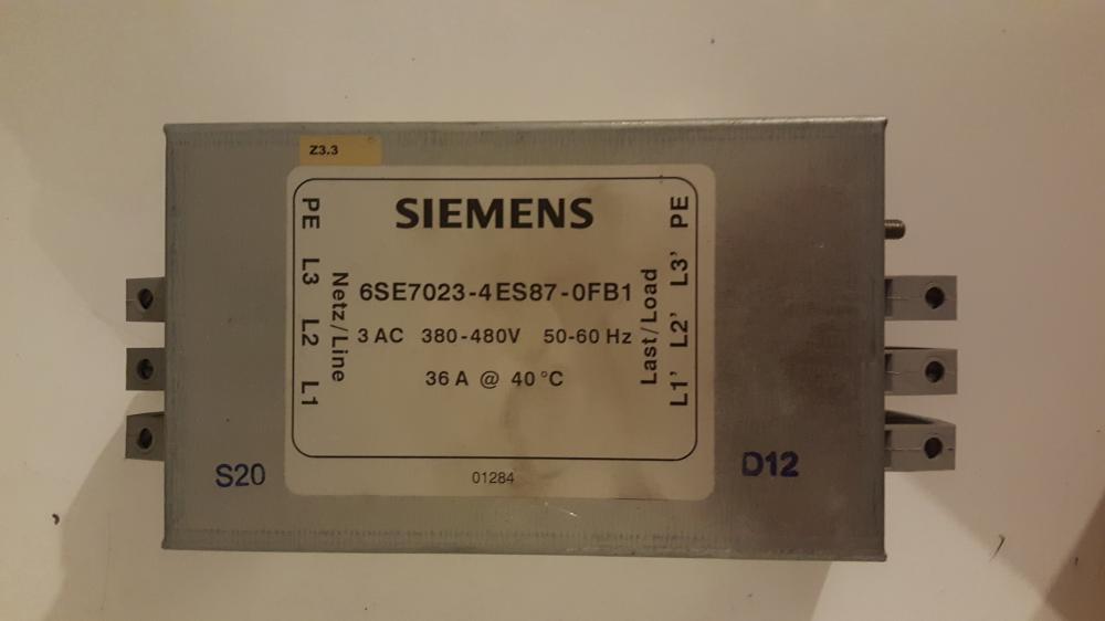 Siemens 6SE7023-4ES87-0FB1 Filter Unit - Yüksek Performans