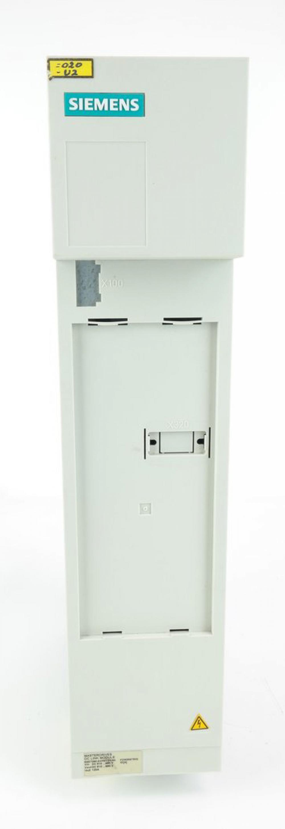 Siemens 6SE7090-0XP87-3CR0 Simovert Masterdrive DC Link Module