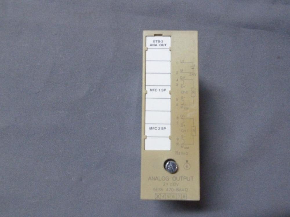 [2. El] Siemens Simatic S5 6ES5470-8MA1112 Analog Output